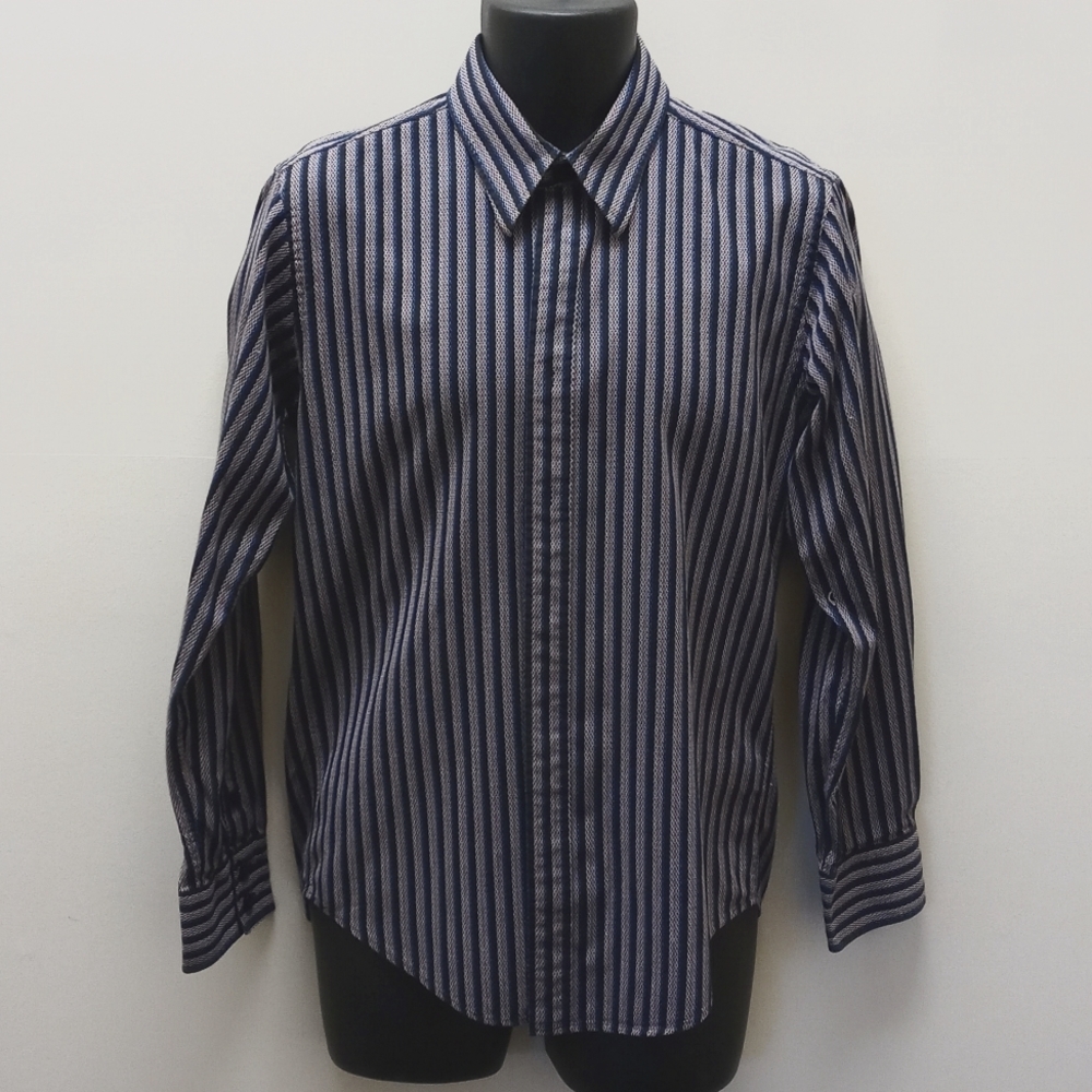 7 Diamonds striped shirt